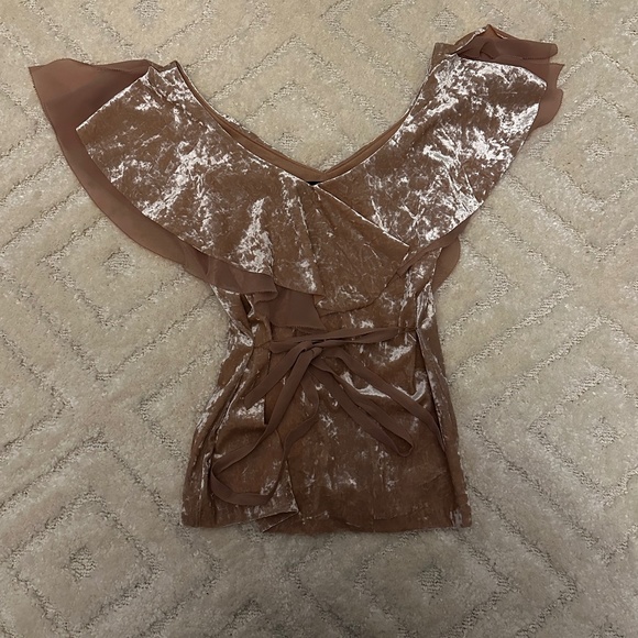 Velvet top - Picture 1 of 5